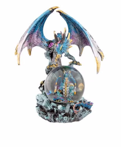 Dark Legends Kristallkula Drakmoder Snöglob