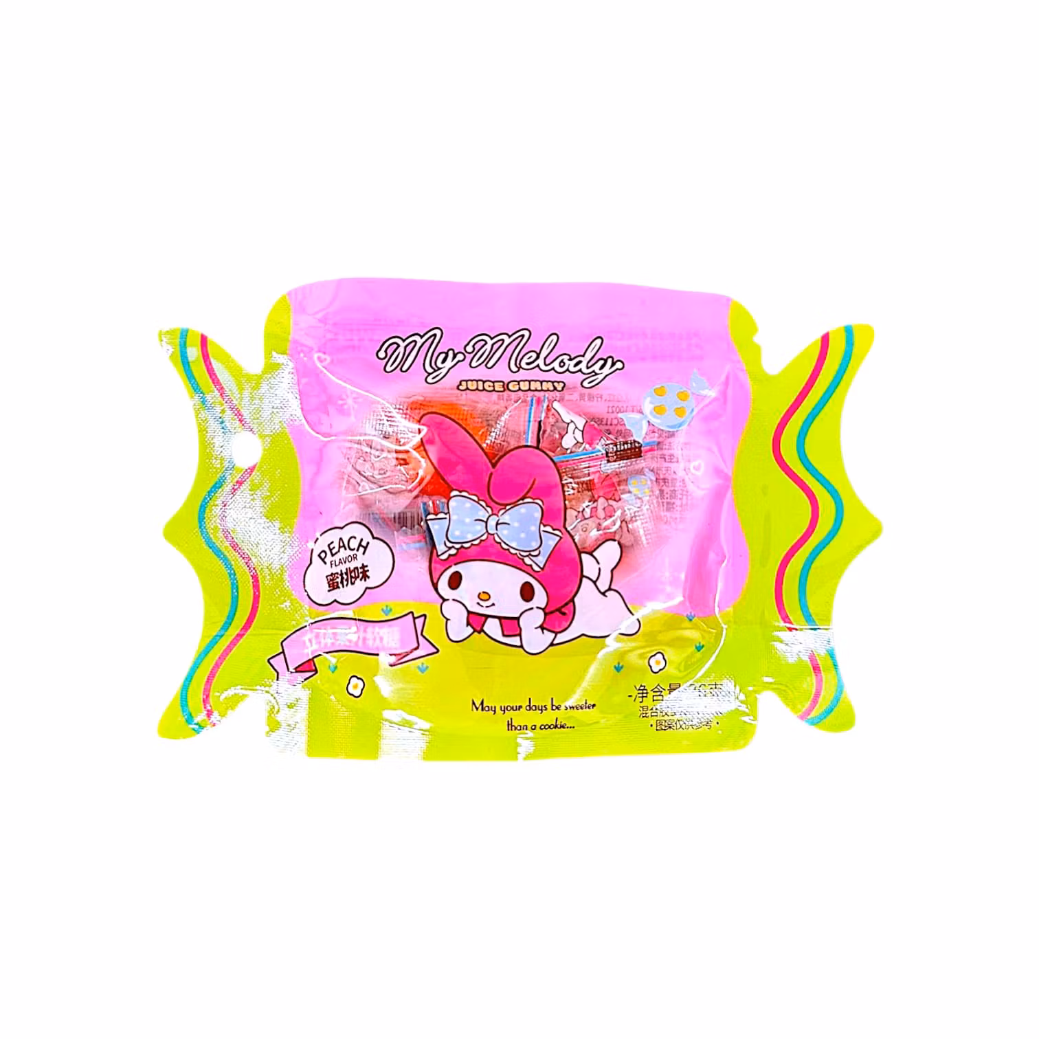 My Melody Juice Gummy Peach Flavor