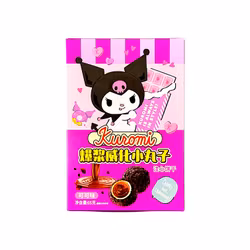 Kuromi chocolate filled biscuit balls