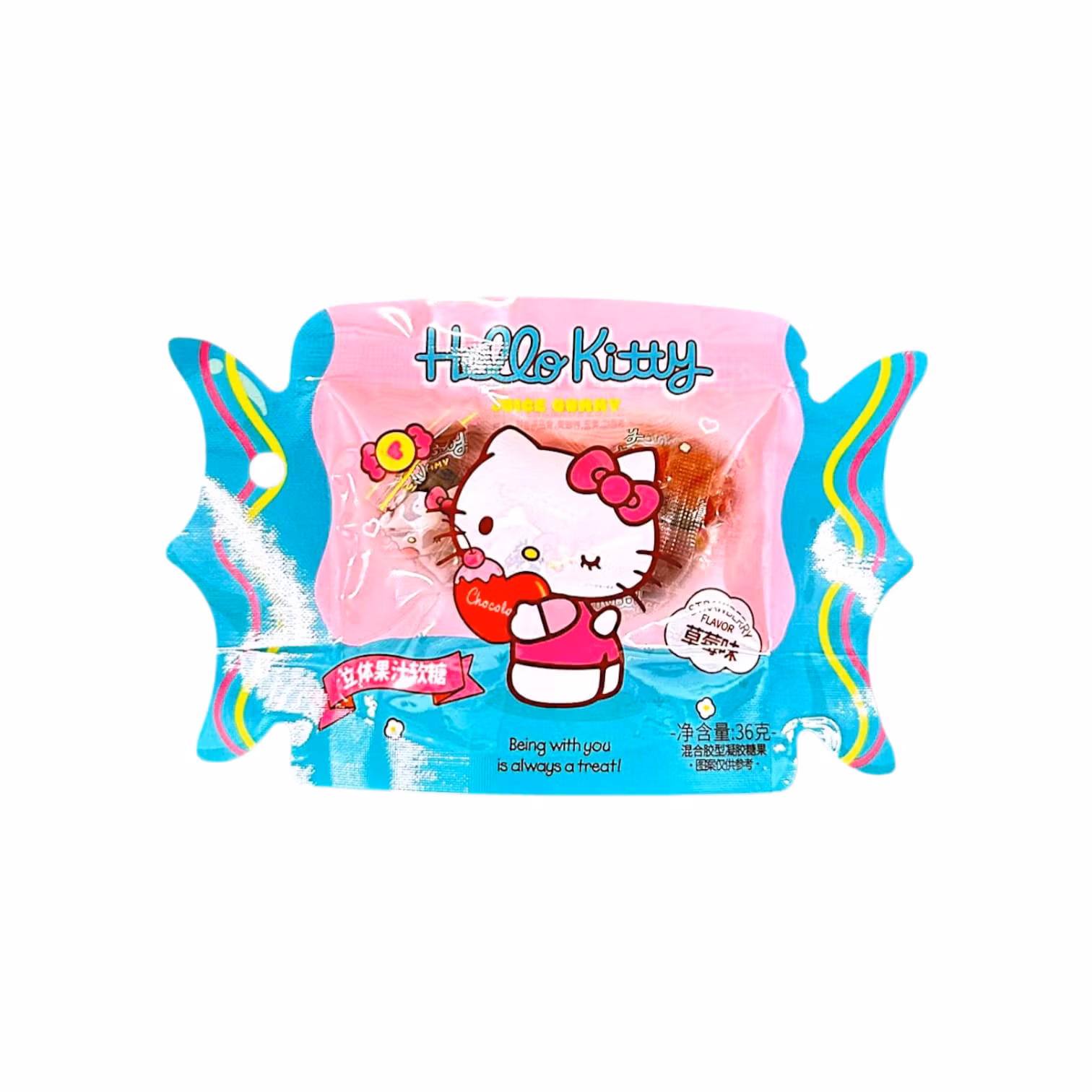 Hello Kitty Juice Gummy Strawberry Flavor