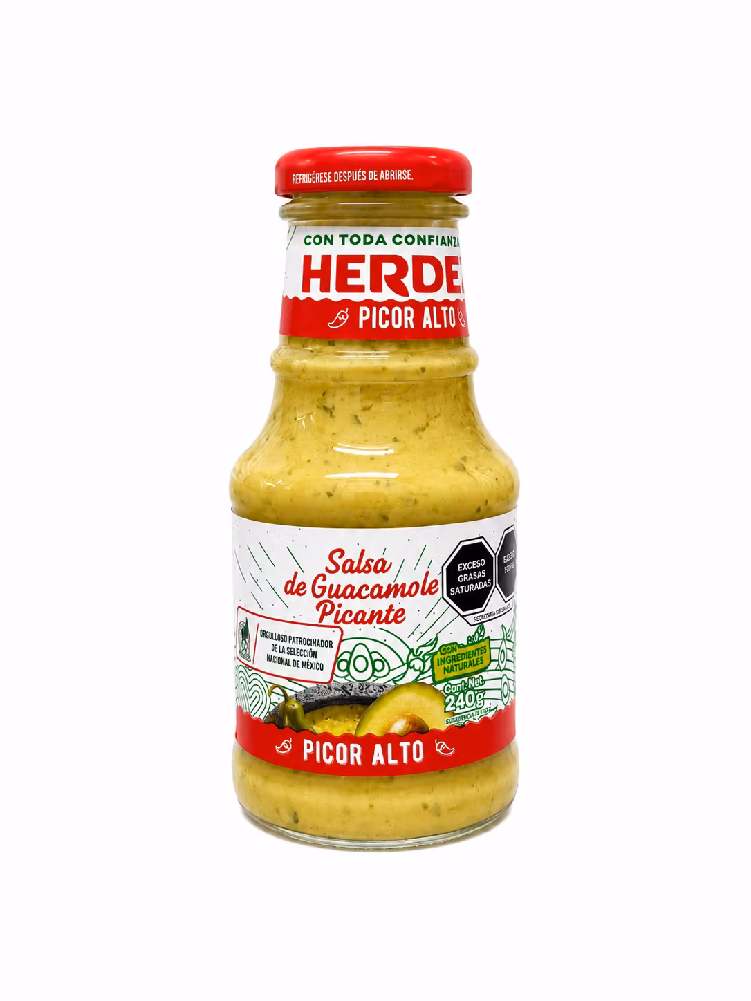 Salsa Guacamole Piquante 240