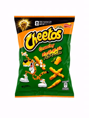 Cheetos Cheddar & Jalapeño ( JPN ) 70g