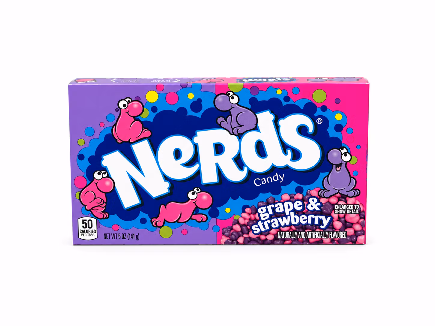 Nerds Grape & Strawberry storpack 141g