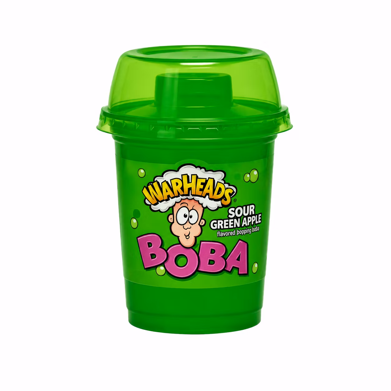 Warheads Boba Sour Green Apple 400ml