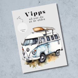 Vipps Bursdagskort - Campervan