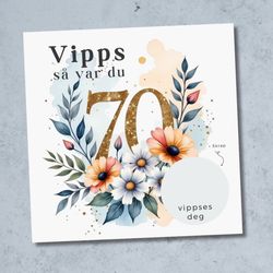 Vipps Jubileumskort 70 år