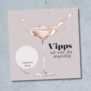 Vipps Bursdagskort - 18 år jente