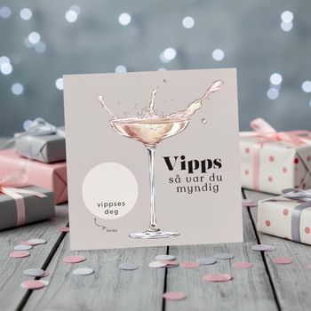 Vipps Bursdagskort - 18 år jente