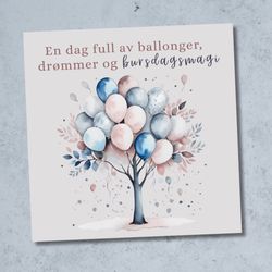 Bursdagsmagi Tre