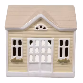Lysegult sommerhus