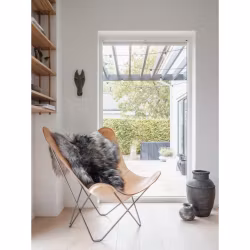 Molly langhåret skinn