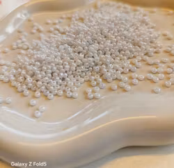 Seedbeads pärlemovita