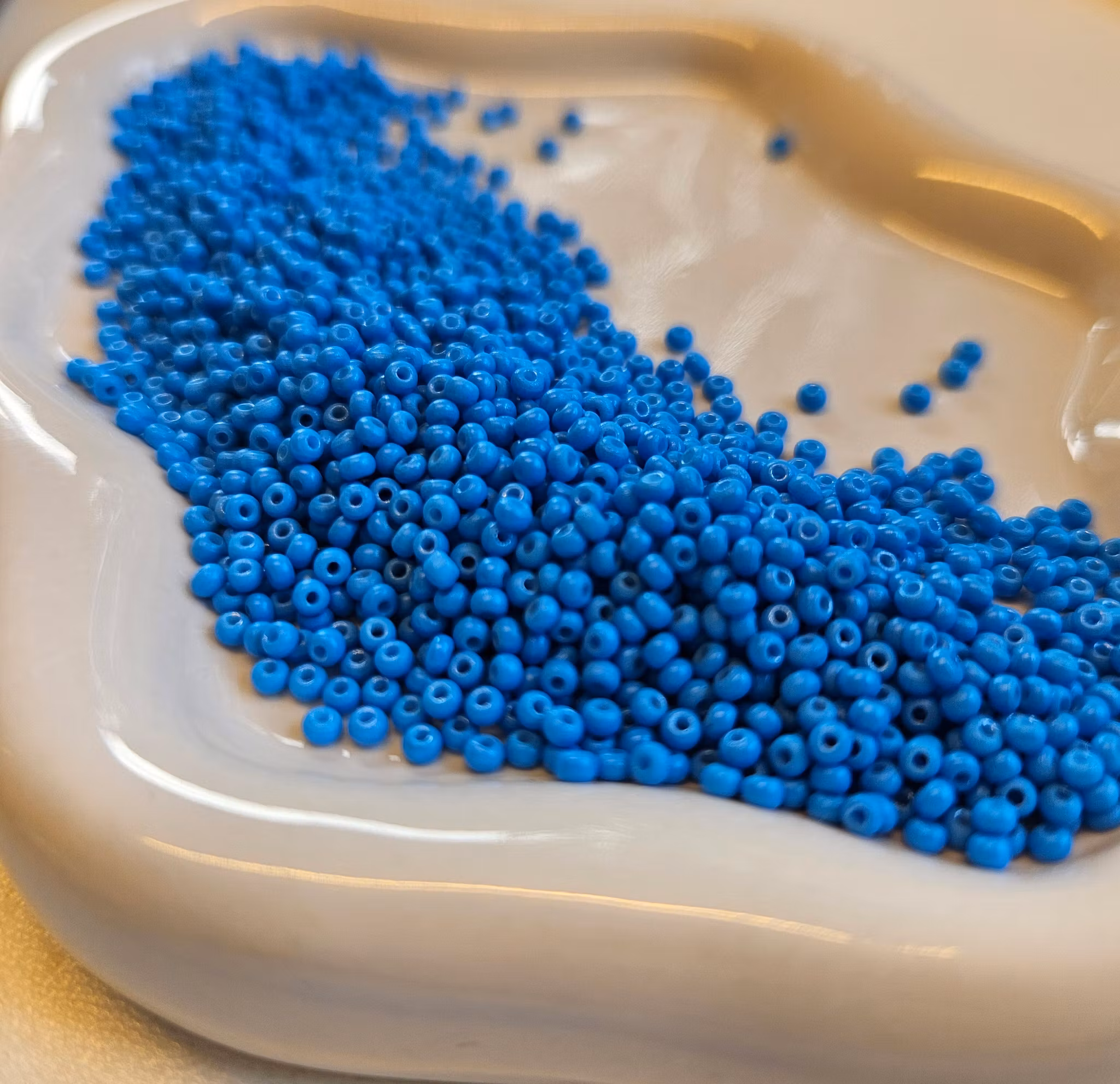 Seedbeads blå