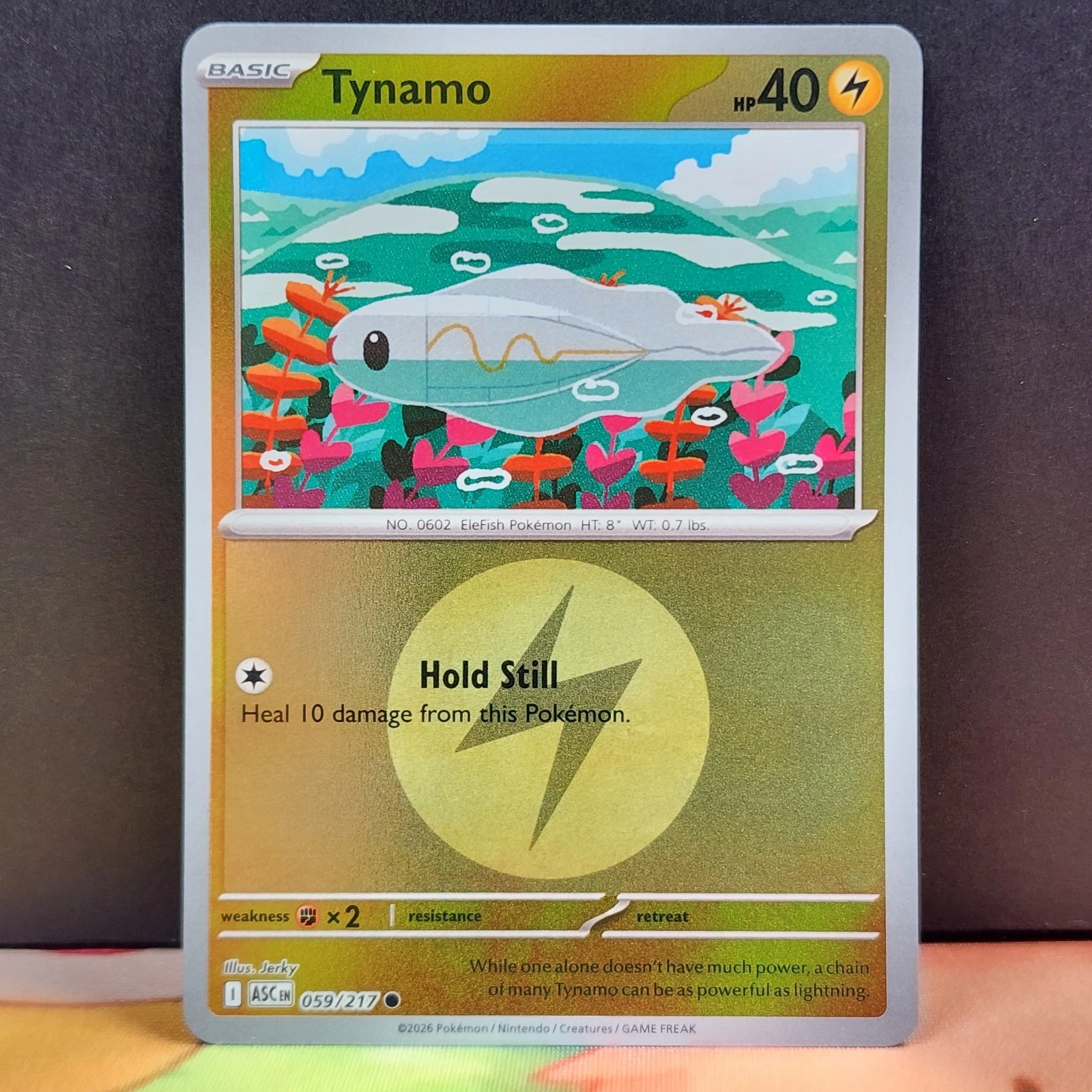 Tynamo 059/217 Reverse Holo Energy Symbol Ascended Heroes