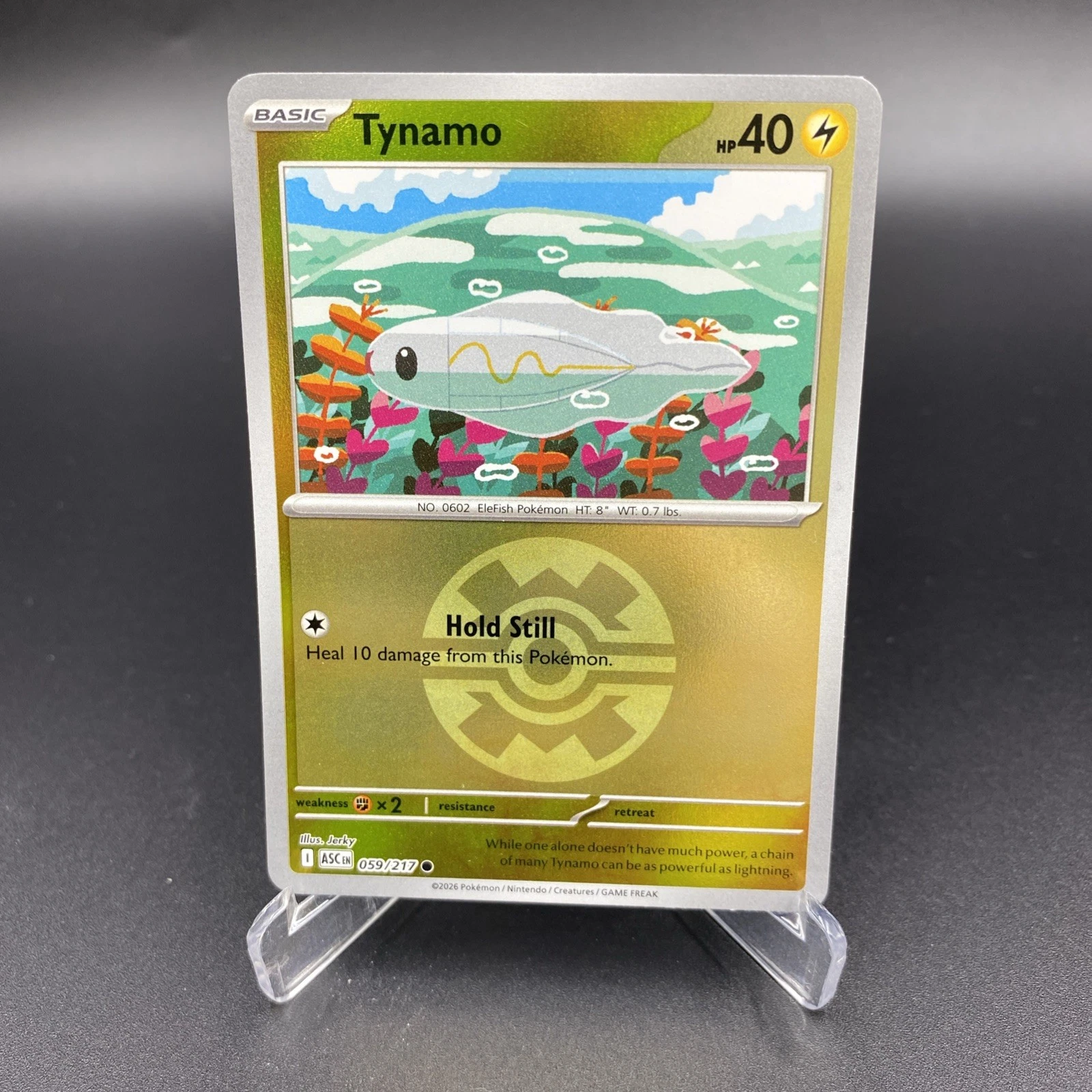 Pokemon TCG - Ascended Heroes Tynamo 059/217 (Quick Ball Reverse Holo) [NM]