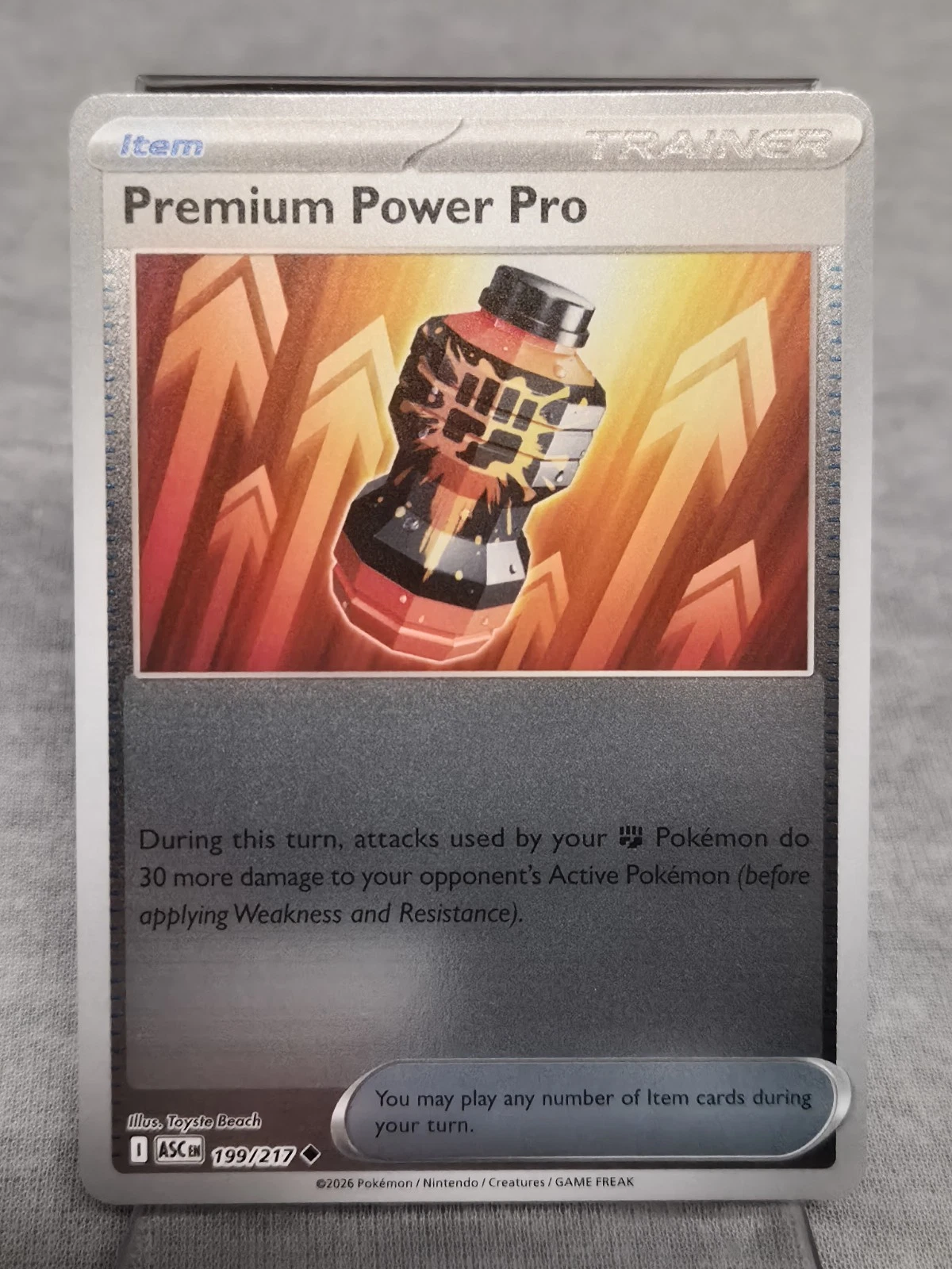 Premium Power Pro 199/217 Reverse Holo ME: Ascended Heroes