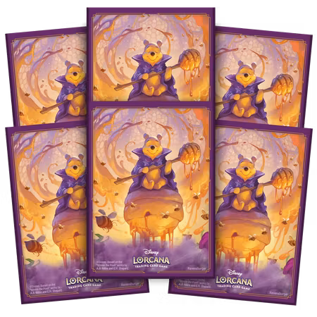 Set 6: Azurite Sea Card Sleeve Pack - Winnie the Pooh