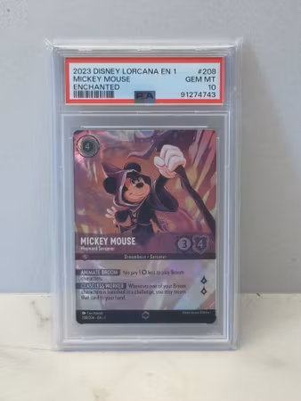 Mickey Mouse #208 Enchanted PSA 10