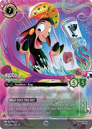 Kuzco - Impulsive Llama Enchanted #210