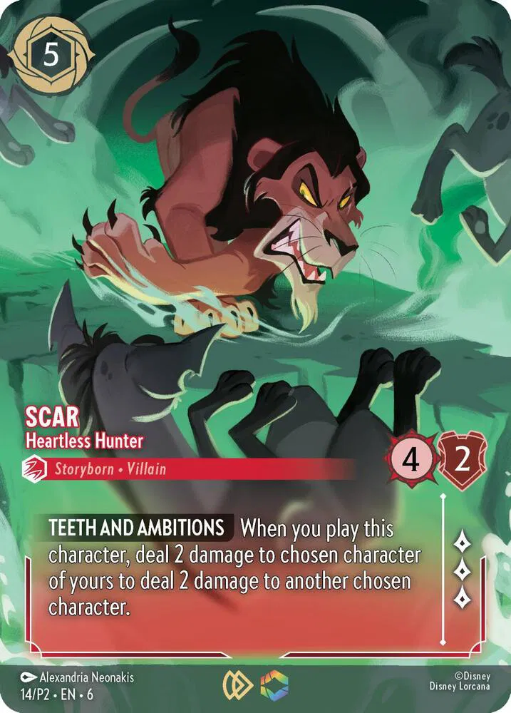 Scar - Heartless Hunter Enchanted 14/P2