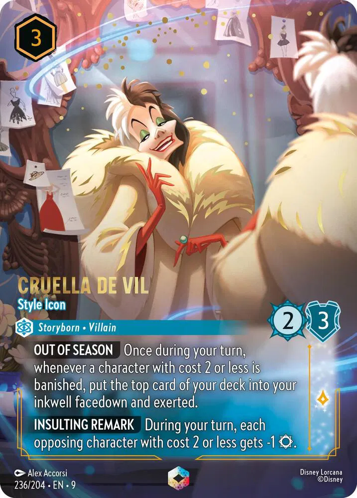 Cruella de vil - Style Icon Enchanted #236