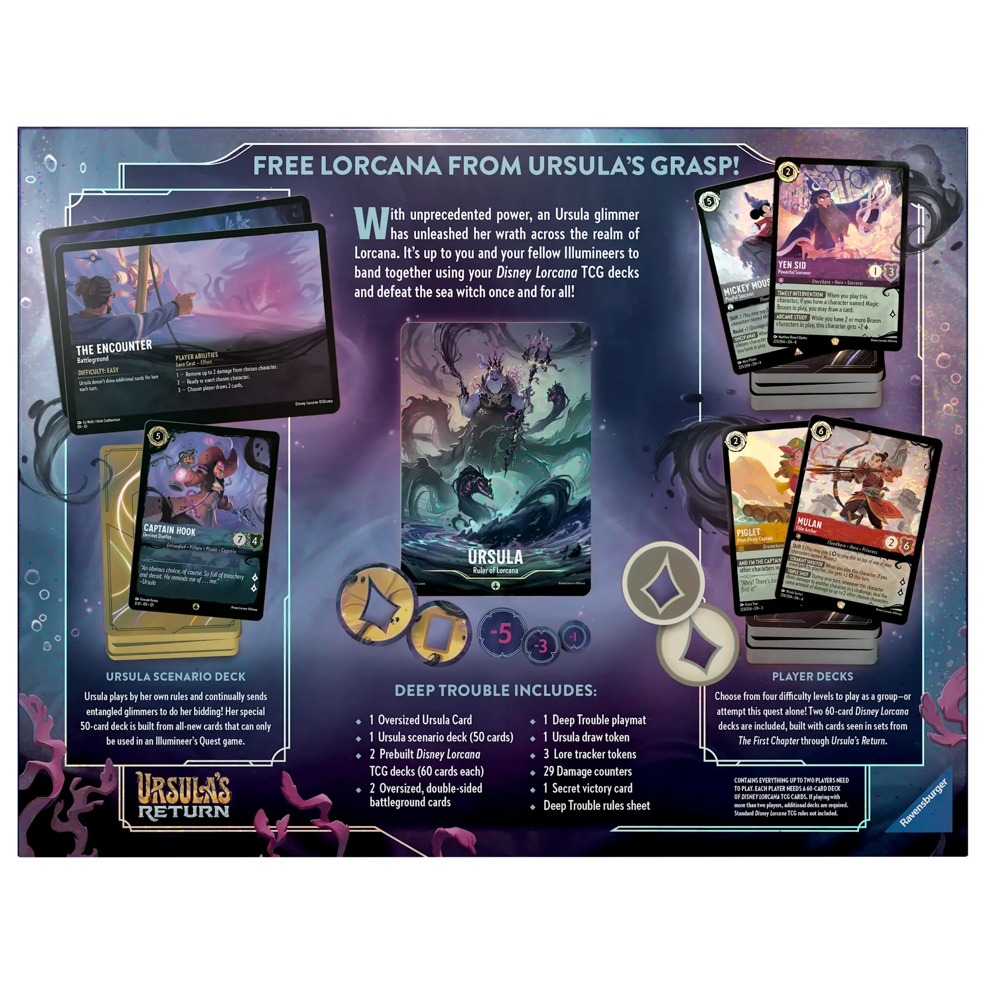 Set 4: Ursula's Return - Illumineer´s Quest ,Deep Trouble
