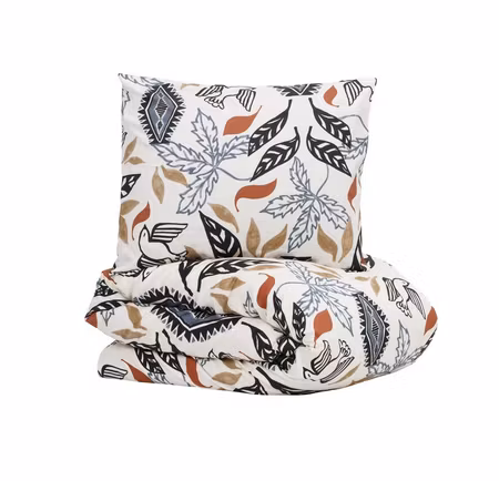 Bäddset Erikstad Beige Satin 150x210 Kosta Linnewäfveri