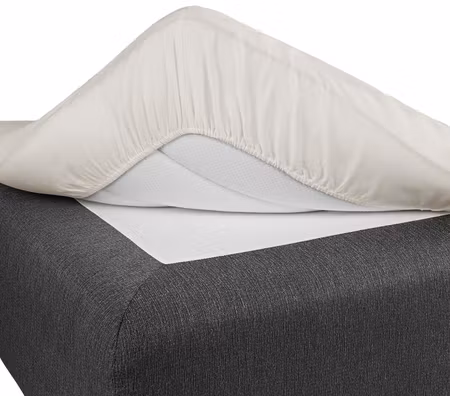 Dra på lakan Beige