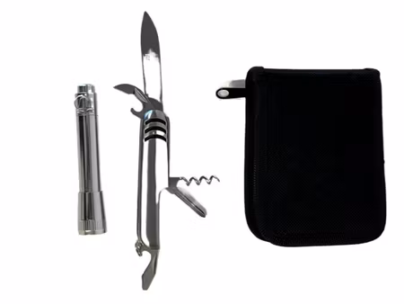 Multikniv och Ficklampa