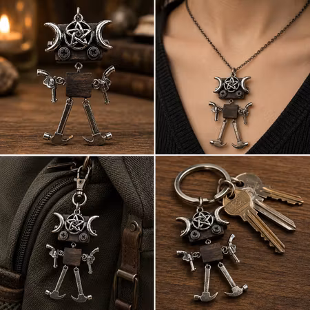 Steampunk Minibot - General Hammarfot