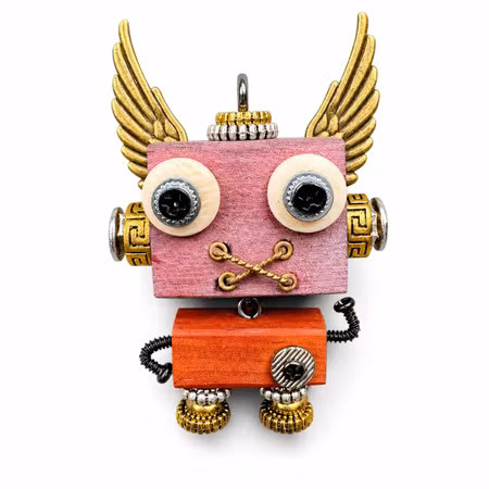 Steampunk Minibot - Gyllene Vingblink