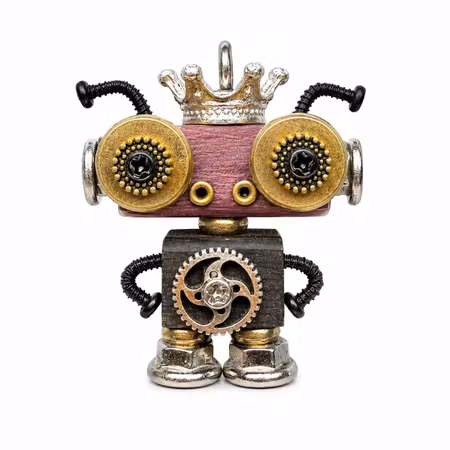 Steampunk Minibot - Drottning Bultina