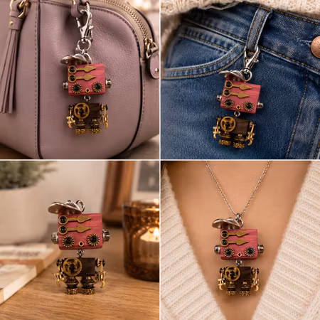 Steampunk Minibot - Penny Pointer
