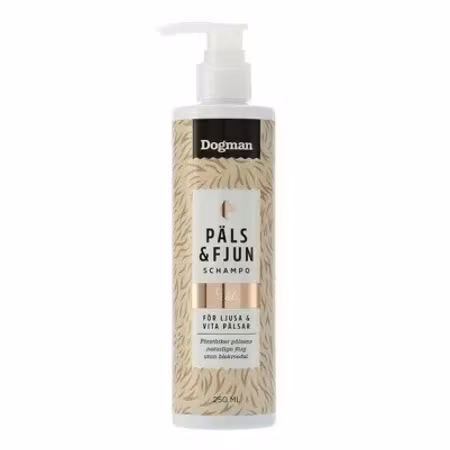 Päls & Fjun Vit Hundschampo 250ml