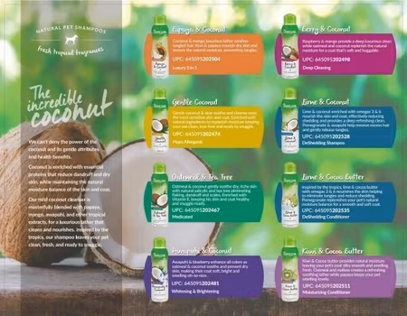 Tropiclean Schampo Awapuhi Coconut 355ml