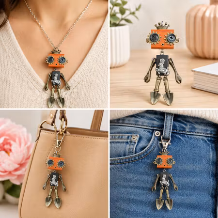 Steampunk Minibot - Skiftnisse