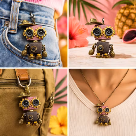 Steampunk Minibot - Pineapple Pete