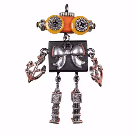 Steampunk Minibot - Bowtie Beep