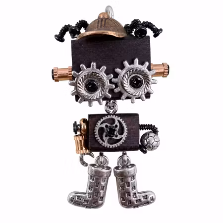 Steampunk Minibot - Captain Cogboots