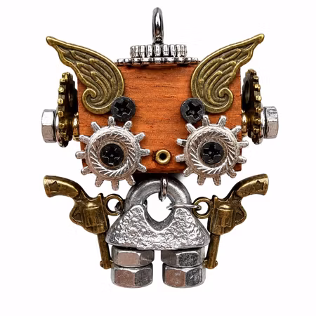 Steampunk Minibot - Wingnut Wally