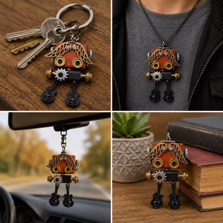 Steampunk Minibot - Rock-Robot Rune