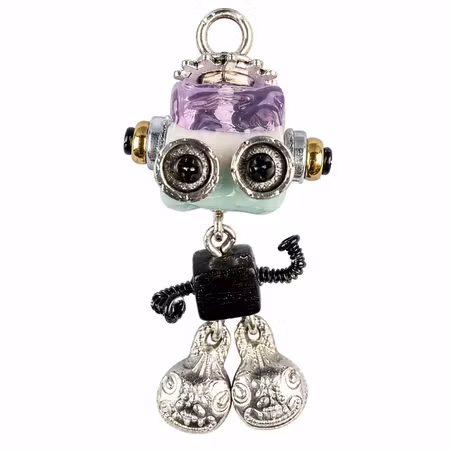 Steampunk Minibot - Minty Wobblebot