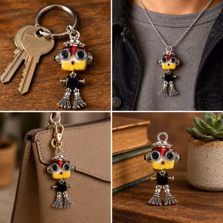 Steampunk Minibot - Chick-a-dee