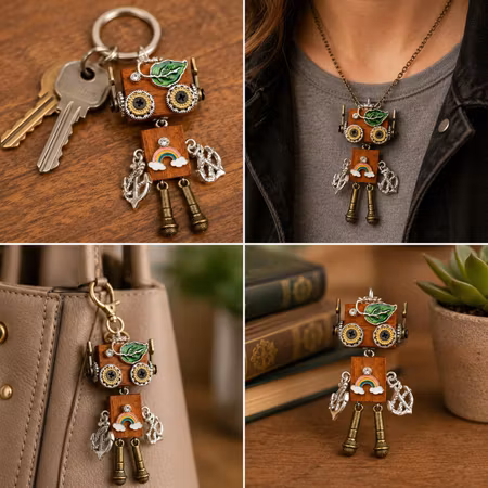 Steampunk Minibot - Löv-Larry