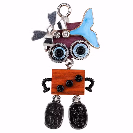Steampunk Minibot - Bella Bluefin