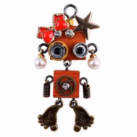 Steampunk Minibot - Betty Bigfoot