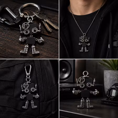 Steampunk Minibot - Jet Black Jack