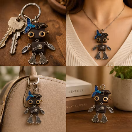 Steampunk Minibot - Lucky Duck