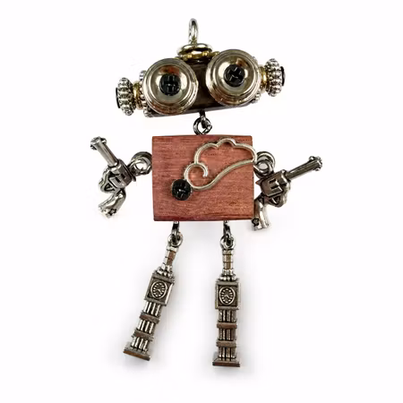Steampunk Minibot - Sir Mässing