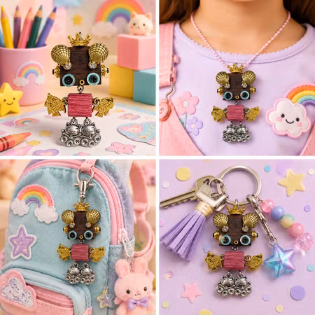 Steampunk Minibot - Bettan Bubblis